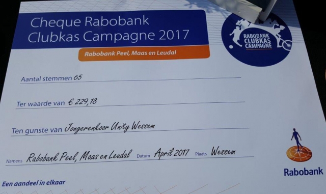 Clubkascampagne 8 april 2017